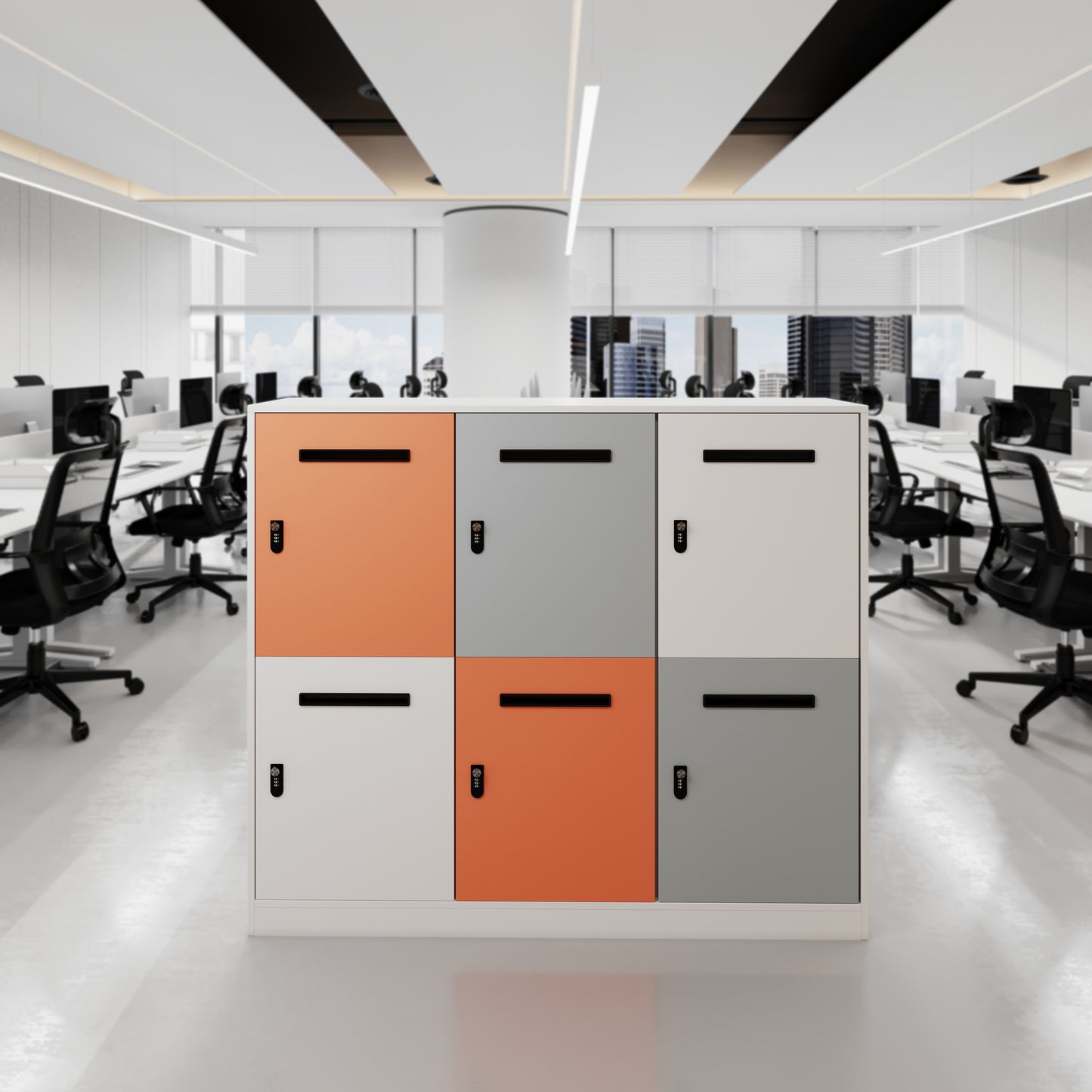 Color file cabinet